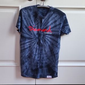 Diamond supply Co tie die T-shirt